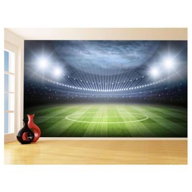 Imagem de Papel De Parede 3D Esporte Estádio Gramado Campo 3,5M Spt72