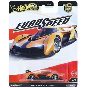 Imagem de Carro HOT Wheels Culture Euro Speed 4/5 Mclaren Solus Mattel FPY86