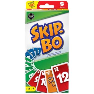 Imagem de Jogo De Cartas Skip-Bo - Mattel 42050