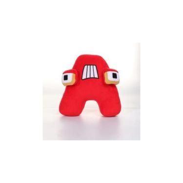 Imagem de Brinquedo de pelúcia Um alfabeto de 20 cm de altura - Lightbek Officia