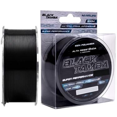 Imagem de Linha Monofilamento Maruri Black Tamba 0,43mm 300m Preta