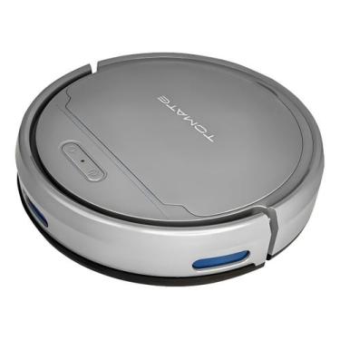 Imagem de Robô Aspirador Inteligente Recarga Automática 400ml Bivolt Cor Cinza -