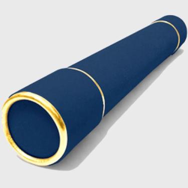 Imagem de KIT 10 Canudo de Formatura em Camurça - Levitali, Azul Royal, Adulto