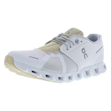 Imagem de On Tênis de corrida masculino Cloud 5, Marfim/Savannah-branco, 43