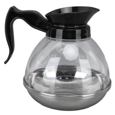 Imagem de Cafeteira de substituição, cafeteira universal, material ABS, capacidade de 1,2 litros, cabo confortável, bico de ajuste firme para cafeterias de escritório em casa