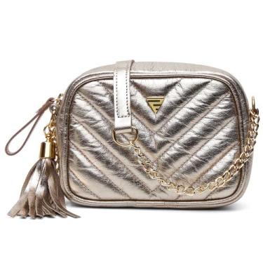 Imagem de Bolsa Feminina Pequena Transversal alça Corrente - Ronco Ferraro, Prat