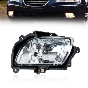 Imagem de JESYMBX Para Hyundai Sonata NF Ser 2 2008 2009 2010 para-choque dianteiro luzes de neblina luzes de condução luzes diurnas rodando lâmpadas de neblina DRL