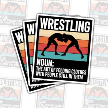 Imagem de 3 adesivos de definição de luta livre, decalques de vinil engraçados com citação de artes marciais para laptop, caderno, diário, garrafa hidráulica, tablet, garrafa de água, carro, presente para