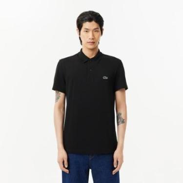 Imagem de Camisa polo Lacoste de algodão misto de caimento regular-Masculino