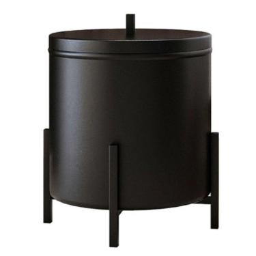 Imagem de Lixeira Cesto De Lixo Para Banheiro Cozinha Level Preto