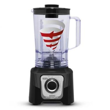 Imagem de Liquidificador Ln78 Power Max Limpa Fácil 1200w Arno Preto 110v