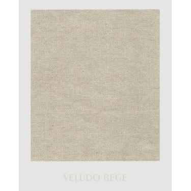 Imagem de Sofá Living Itália 2,10 - Best Mobília, Veludo Bege