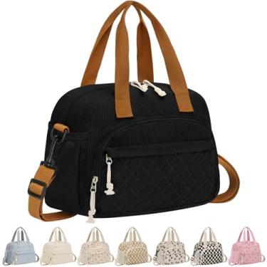 Imagem de ELONGRIVER Lancheira isolada para mulheres, crianças e meninas, preta