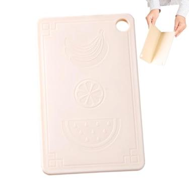 Imagem de Tábua de cortar dobrável, tábua de corte flexível,Tábua de cortar pequena Tábua de corte portátil leve | Tábuas de corte flexíveis multifuncionais para exteriores