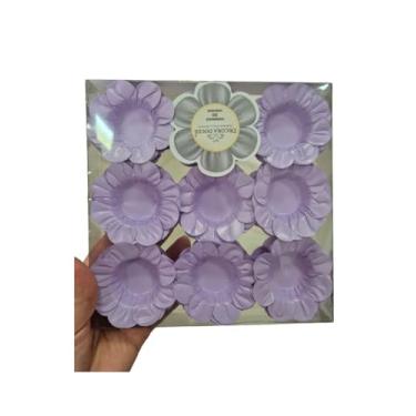 Imagem de Forminhas para Doces Tema flor roxa — Decoração de Festa Infantil, Lembrancinha, Mesa de Doces Personalizada — Kit com 50 unidades