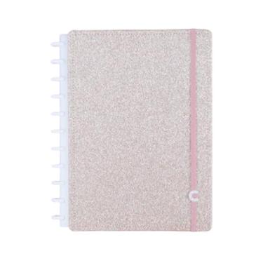 Imagem de Caderno Inteligente Let's Glitter Rose - Tamanho Grande