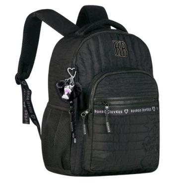Imagem de Mochila Escolar Rebecca Bonbon Sweet Dreams Preta 2026 - Clio
