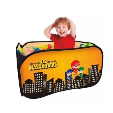 Imagem de Piscina Infantil sem Bolinhas Os Maskarados - Fabrincando Ideias