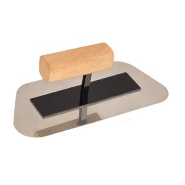 Imagem de Baoblaze Desempenadeira de gesso, prática e leve para reparos em drywall, em aço inoxidável, cor