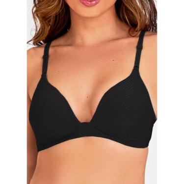 Imagem de Sutiã sem Aro com Bojo Dilady 203101, Preto, 46