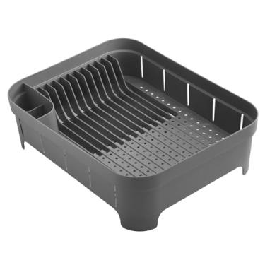 Imagem de Escorredor De Louças Pratos Talheres e Copos Ou - Linha Trium (CHUMBO)