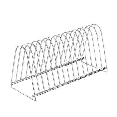 Imagem de Suporte para armazenamento de CDs Rack de armazenamento revista CD com 15 slots para exibição álbum vertical coleção arte criativa