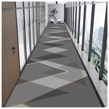 Imagem de SPXMQSS Tapetes de passadeira extralongos para corredor, lavável, antiderrapante, tapete de cozinha para entrada, quarto, sala de estar, corredor, altura 80 x 1200 cm