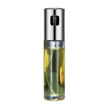 Imagem de Frasco Spray De AçO InoxidáVel Para Azeite — Dispensador Spray Para óLeos, Vinagres E Condimentos