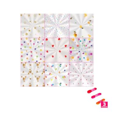 Imagem de Kit Saco Decorado PP 10x14cm com 50 Unidades + Fita Cetim 22mm x 10 Metros