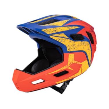 Imagem de oshhni Capacete infantil ajustável para ciclismo, confortável e ideal para skate e outras atividades ao ar livre, Laranja