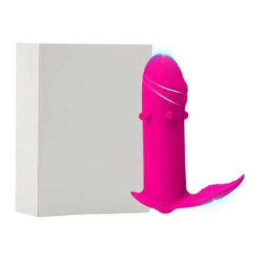 Imagem de Vibrador com Controle por App Bluetooth USB Recarrregável, Discreto, Silencioso, Potente, 9 Modos, Estimulador Feminino (Pink)