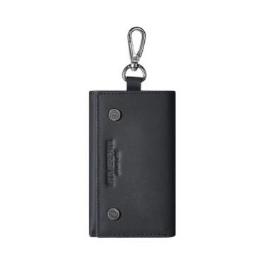 Imagem de Carteira De Chaves Masculina Em Couro Genuíno Vintage, Porta-Cartões P