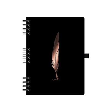 Imagem de Caderno Otima Noir Pena Cd 177X240 90Fls Espiral 177 4632-3 25838