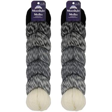 Imagem de JubileeYarn Moonlight Medley Yarn – Lã Merino Ombre DK Weight – 200 g/Hank – Scorpius – 2 novelos