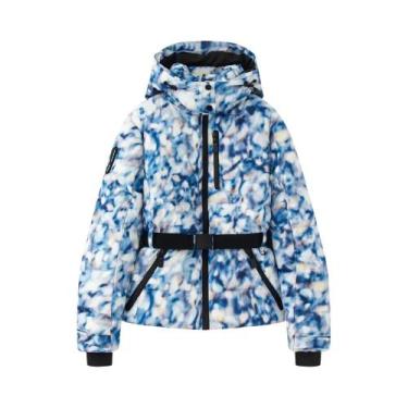 Imagem de Jaqueta De Algodão Impermeável Com Capuz Para Mulheres, Série De Esqui