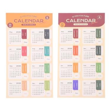 Imagem de Tofficu Adesivos para Planejador Mensal 2026, 2 Folhas, Papel Multicolorido, de Calendário para Diários E Organizadores, Etiquetas Adesivas de Índice para Uso Em Escritório E