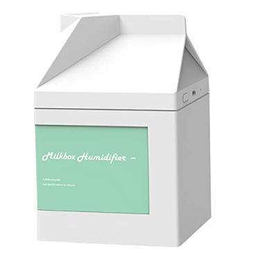 Imagem de Umidificador Criativo de Caixa Leite Atomizador Desktop USB Ultra Silencioso Portátil com Modo Duplo Fácil Adicionar Água para Estudo Escritório Dormi