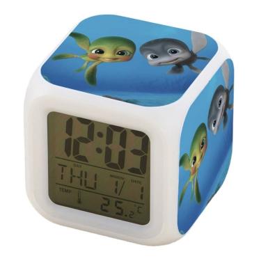 Imagem de Despertador Sammy`s Square LED digital com despertador de 8 cm