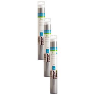 Imagem de Vinilo Cricut Premium Permanente Gris Claro Paquete de 3 de 1,2 m