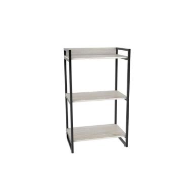 Imagem de Estante Multiuso 104cmx60cm 3 Prateleiras Kuadra Compace Snow