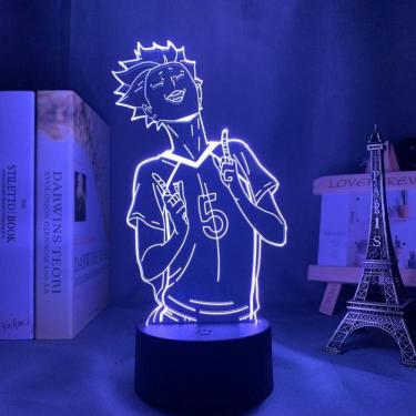 Imagem de Luz noturna LED 3D Haikyuus Tendous Kakus com mudança de cor