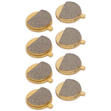 Imagem de Generic Pastilha de Freio a Disco para Scooter Elétrica Pastilha de Freio Durável e Resistente Ao Desgaste para Bicicleta de Montanha Pastilhas de de Condução Elétrica de 10/12/14 Polegadas 4 Pares