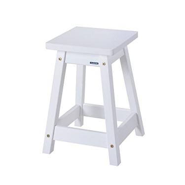 Imagem de Banqueta Média Naturalle Quadra Tramontina Branco