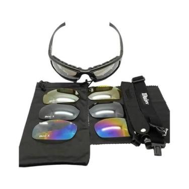 Imagem de Óculos De Sol Táticos Polarizados Masculinos Daisy 4 Lentes Óculos De 