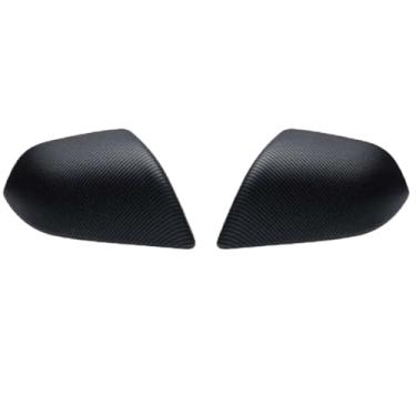Imagem de Capa De Espelho Lateral Do Carro Capa Protetora Espelho Retrovisor De Fibra Carbono Compatível Com Tesla Modelo 3/Y 2024(Carbon Fiber Pattern)