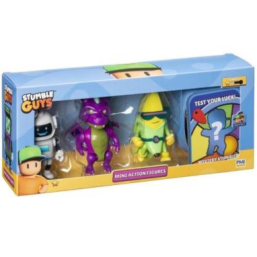 Imagem de Miniatura Colecionável Stumble GUYS Série 2 Articulada 7,5CM Caixa com