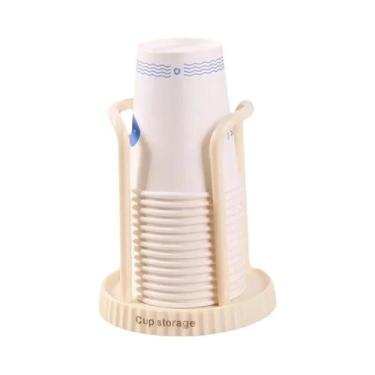 Imagem de Suporte De Copos De Papel Descartáveis Para Mesa, Organizador Para Sal