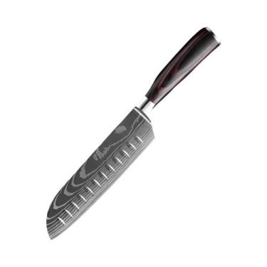 Imagem de Conjunto De Facas De Cozinha Em Aço Inoxidável 7Cr17Mov 1-9PCS Facas D