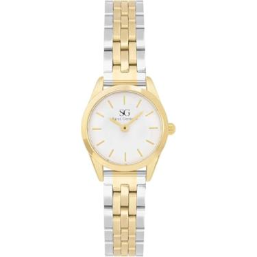 Imagem de Relógio Feminino Mini Belle Bicolor Gold Dourado 24mm