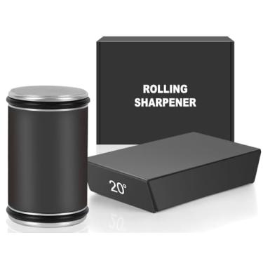 Imagem de Amolador, Amolador de Facas, Profissional Magnético, Afiador de Facas com Pedra de Amolar Diamantada para Fio Perfeito, Afiador de Faca de Alta Durabilidade